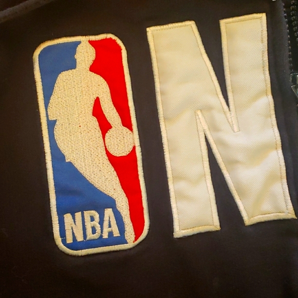 NBA Black Zip Up Hoodie - Size Large - Picture 6 of 6